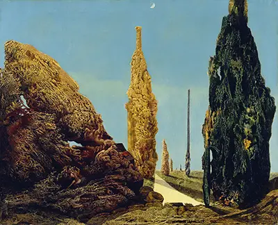 Solitary Tree and Married Trees Max Ernst